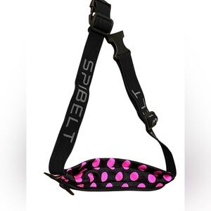Spibelt Running Pouch Small Item Belt Polka Dot Pattern